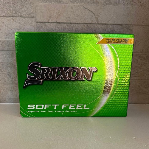 Srixon soft feel tour - feel, yellow