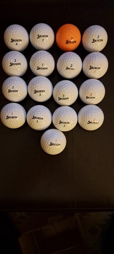 Assorted srixon soft golf - 17,
