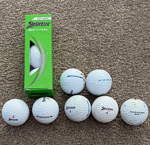 Mixed srixon balls soft - 10, balls,