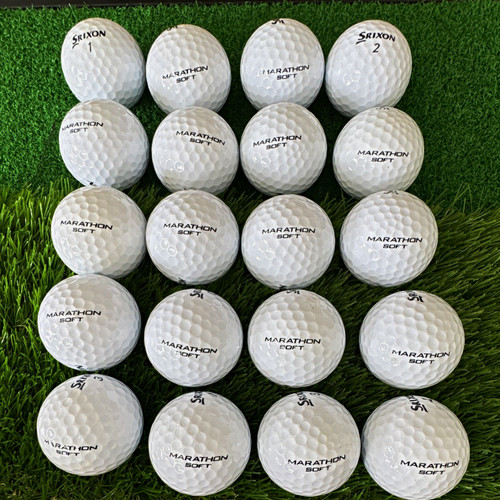 Srixon marathon soft 20x white - marathon,