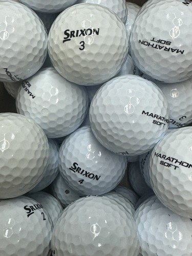 White srixon marathon soft - white,