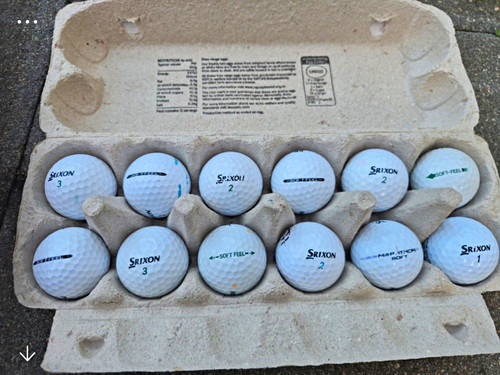 Srixon soft feel recycled golf - feel,
