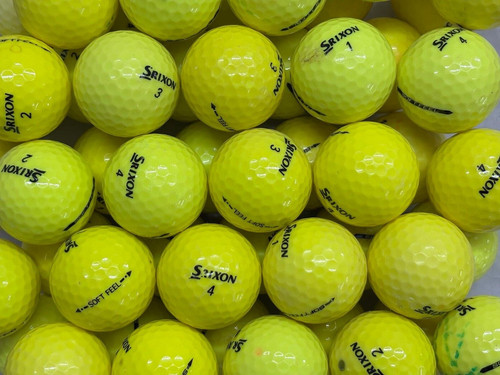 Srixon soft feel yellow - yellow, golf